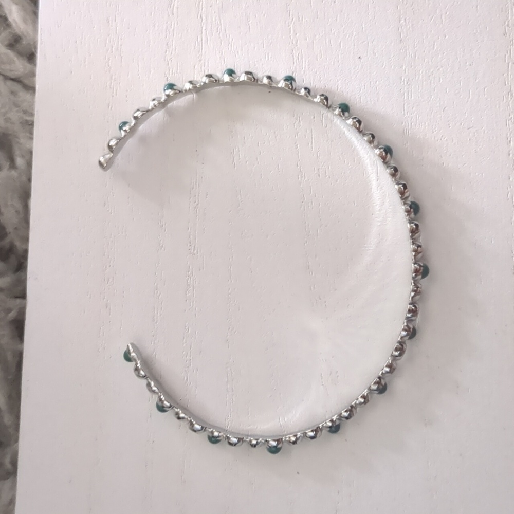 Silver Turquoise Cuff Bracelet